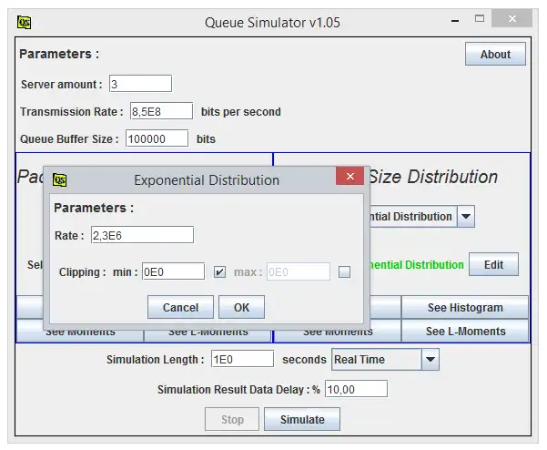 Download web tool or web app QueueSimulator to run in Linux online