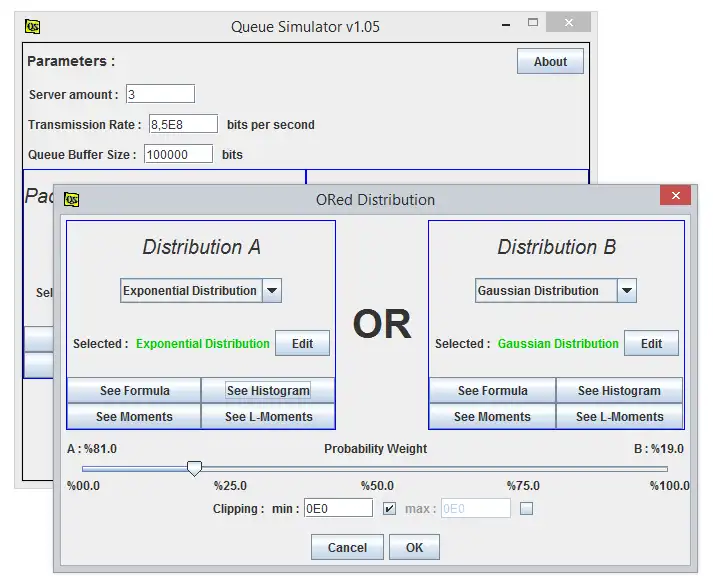 Download web tool or web app QueueSimulator to run in Linux online