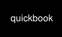 Run quickbook in OnWorks free hosting provider over Ubuntu Online, Fedora Online, Windows online emulator or MAC OS online emulator