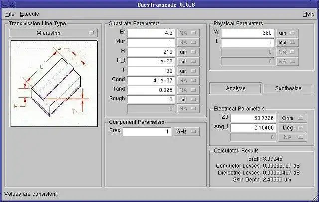 Download web tool or web app Quite Universal Circuit Simulator to run in Linux online