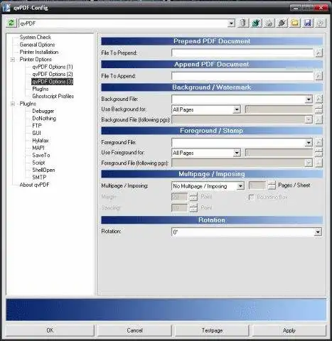 Download web tool or web app qvPDF