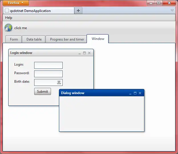 Download web tool or web app qxdotnet