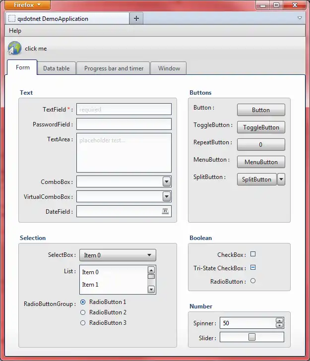 Download web tool or web app qxdotnet