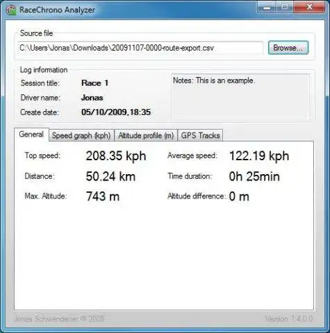 Download web tool or web app RaceChrono Analyzer to run in Windows online over Linux online