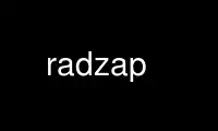 Run radzap in OnWorks free hosting provider over Ubuntu Online, Fedora Online, Windows online emulator or MAC OS online emulator