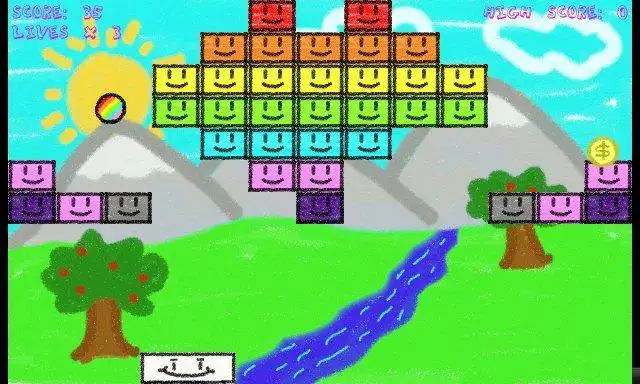 ابزار وب یا برنامه وب Rainbow Bricks را دانلود کنید