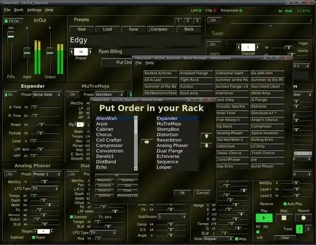 Download web tool or web app Rakarrack Guitar Effects