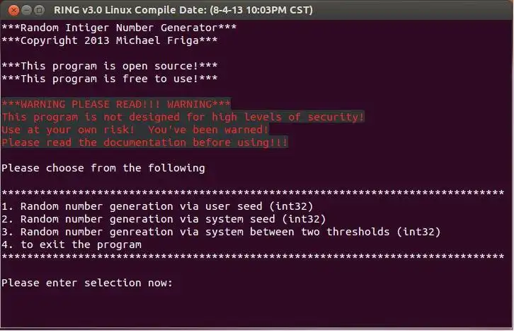 Download web tool or web app Random Integer Number Generator to run in Windows online over Linux online