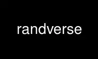 Run randverse in OnWorks free hosting provider over Ubuntu Online, Fedora Online, Windows online emulator or MAC OS online emulator