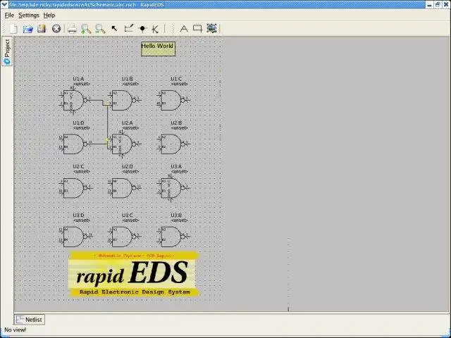 Download web tool or web app rapidEDS, Rapid Electronic Design System to run in Linux online