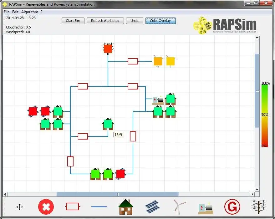 Scarica lo strumento web o l'app web RAPSim - Simulatore di microgrid