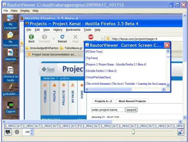 Download web tool or web app rautor windows session recorder/auditor