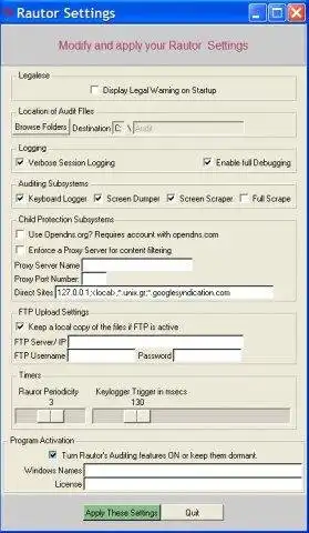 Download web tool or web app rautor windows session recorder/auditor