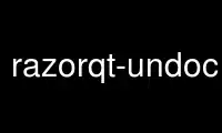 Run razorqt-undocumented in OnWorks free hosting provider over Ubuntu Online, Fedora Online, Windows online emulator or MAC OS online emulator