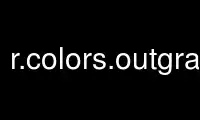 Run r.colors.outgrass in OnWorks free hosting provider over Ubuntu Online, Fedora Online, Windows online emulator or MAC OS online emulator