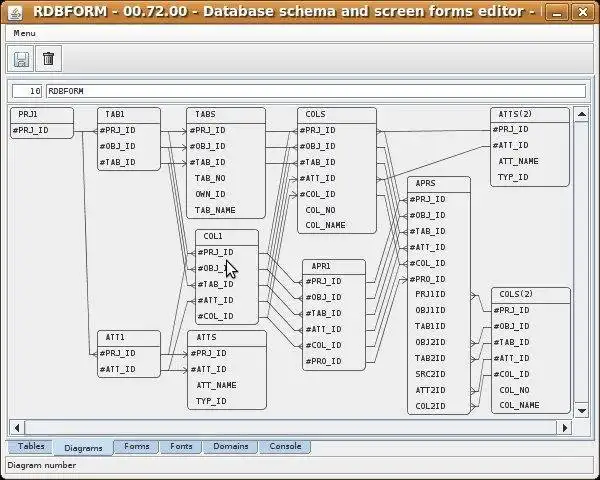 Download web tool or web app rdbform