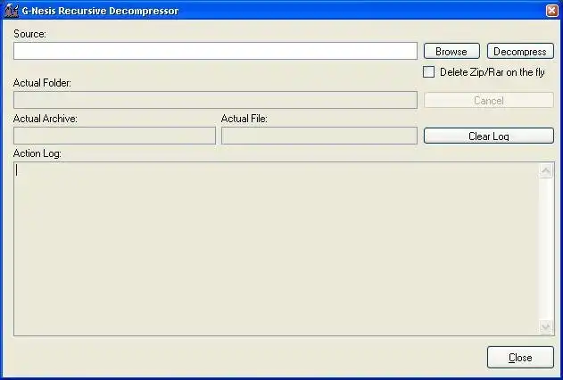 Download web tool or web app R-Decompressor (Recursive decompressor)