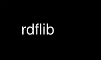 Run rdflib in OnWorks free hosting provider over Ubuntu Online, Fedora Online, Windows online emulator or MAC OS online emulator