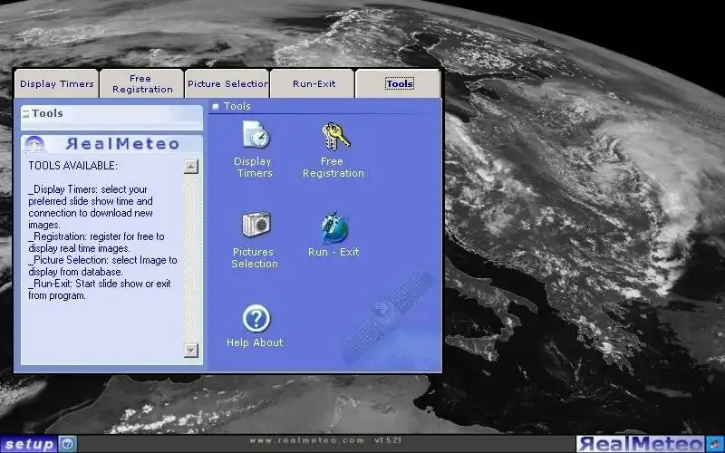 Download web tool or web app RealMeteo