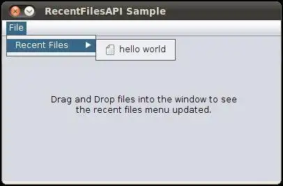 Download web tool or web app Recent Files API