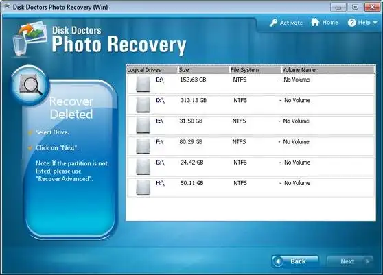 Download web tool or web app Recover Deleted Photos