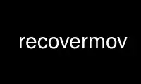 Run recovermov in OnWorks free hosting provider over Ubuntu Online, Fedora Online, Windows online emulator or MAC OS online emulator