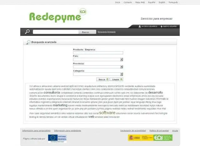 Download web tool or web app Redepyme