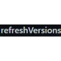 Free download refreshVersions Linux app to run online in Ubuntu online, Fedora online or Debian online