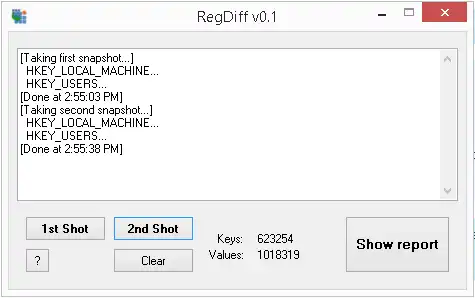 Download web tool or web app RegDiff