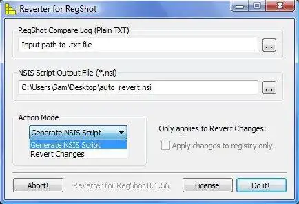 Download web tool or web app Registry Key Remover