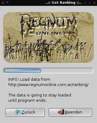 Download web tool or web app Regnum Online get_ranking_gtk