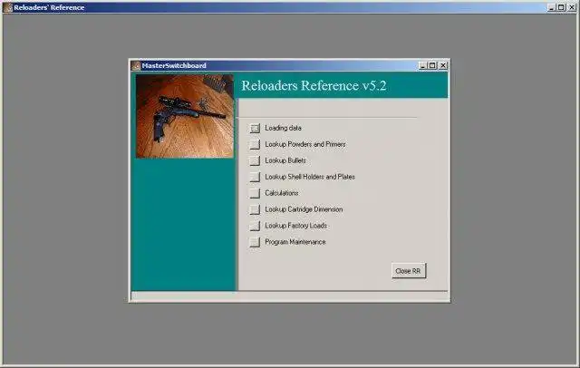 Download web tool or web app Reloaders Reference