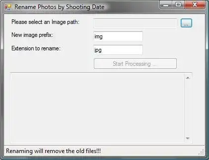 Download web tool or web app Rename Photos