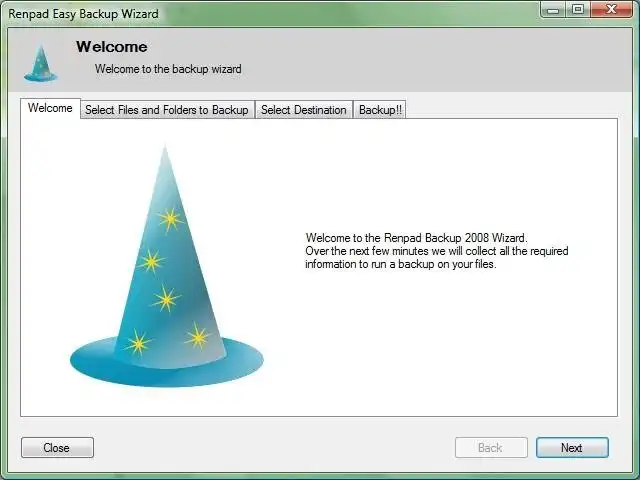 Download web tool or web app Renpad Backup