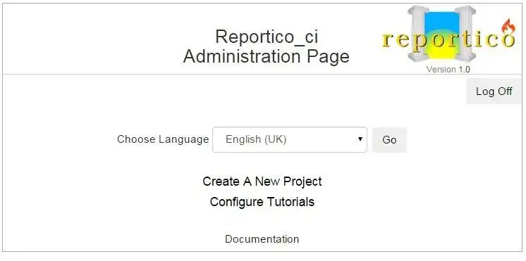 Download web tool or web app reportico_ci