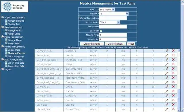 Download web tool or web app Reporting Portal