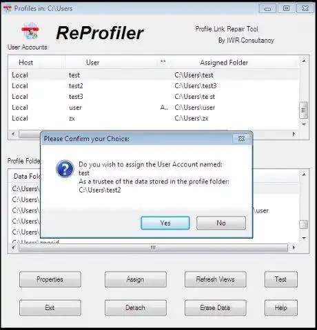 Download web tool or web app ReProfiler