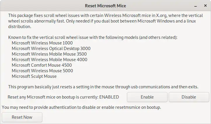 Download web tool or web app resetmsmice