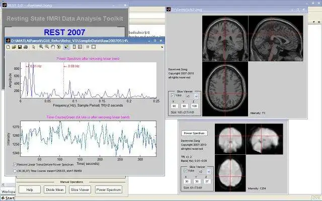 Download web tool or web app Resting state fMRI data analysis toolkit to run in Windows online over Linux online