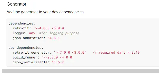 Download web tool or web app Retrofit For Dart