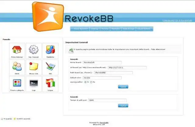 Download web tool or web app RevokeBB