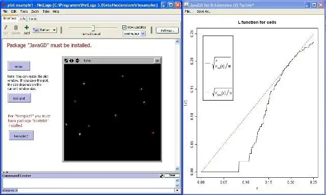 Download web tool or web app R-Extension for NetLogo