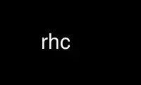 Run rhc in OnWorks free hosting provider over Ubuntu Online, Fedora Online, Windows online emulator or MAC OS online emulator