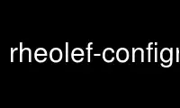 Run rheolef-configrheolef in OnWorks free hosting provider over Ubuntu Online, Fedora Online, Windows online emulator or MAC OS online emulator