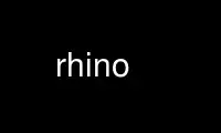 Run rhino in OnWorks free hosting provider over Ubuntu Online, Fedora Online, Windows online emulator or MAC OS online emulator