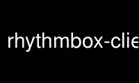 Run rhythmbox-client in OnWorks free hosting provider over Ubuntu Online, Fedora Online, Windows online emulator or MAC OS online emulator