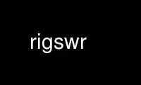 Run rigswr in OnWorks free hosting provider over Ubuntu Online, Fedora Online, Windows online emulator or MAC OS online emulator