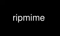 Run ripmime in OnWorks free hosting provider over Ubuntu Online, Fedora Online, Windows online emulator or MAC OS online emulator