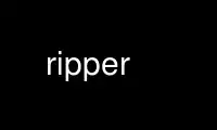 Run ripper in OnWorks free hosting provider over Ubuntu Online, Fedora Online, Windows online emulator or MAC OS online emulator