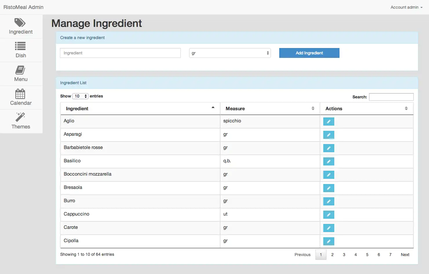 Download web tool or web app Ristomeal